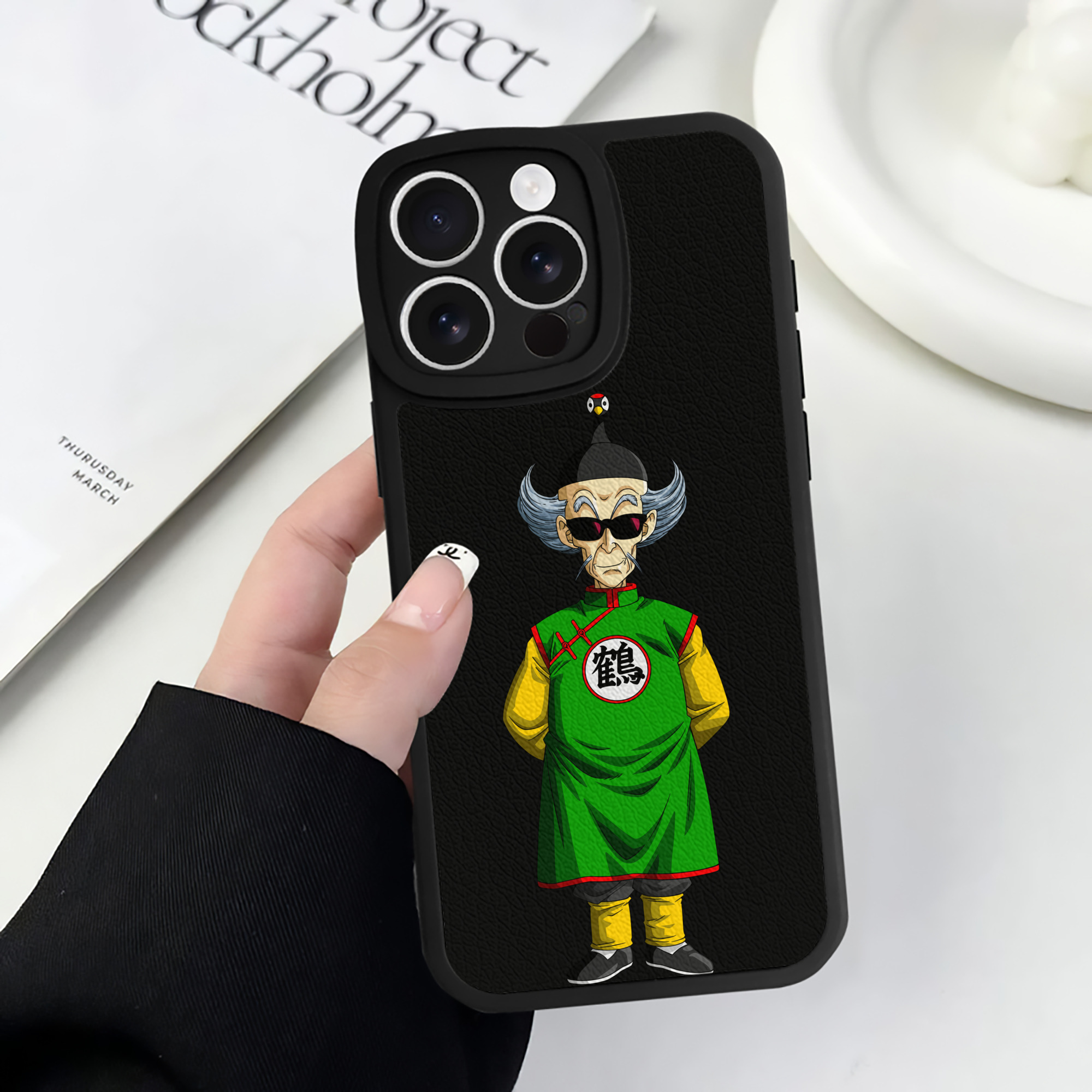 （画像用） ドラゴンボール DRAGON BALL 【iPhone 16シリーズ対応】シリコンスマホケース（レザー調） 材質：シリコン